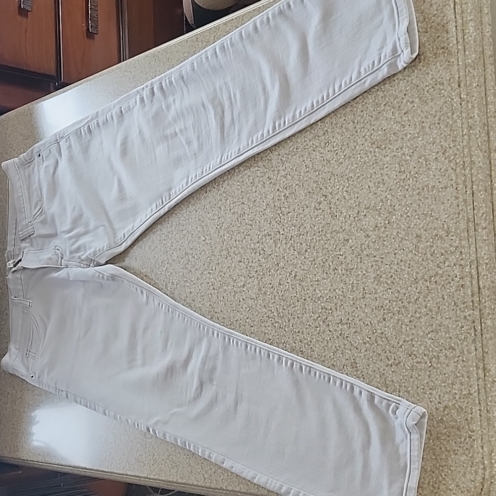 Current/ Elliott The Fling Sandy White Jeans Size 25 - Picture 9 of 13